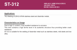Que hàn Tig ER312
